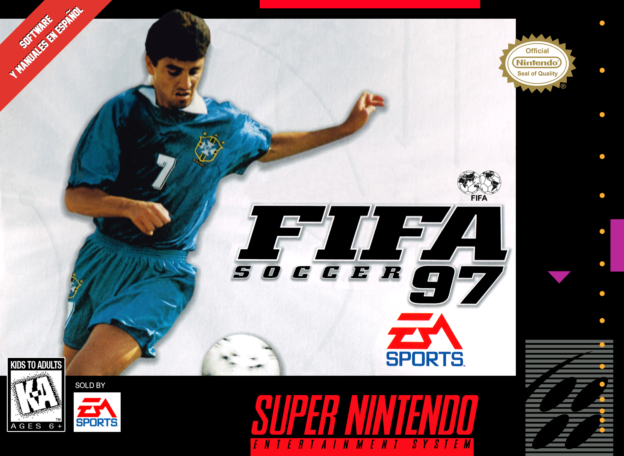 Fifa 97 box art