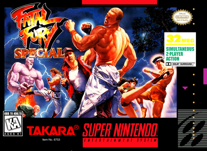 Fatal Fury Special box art
