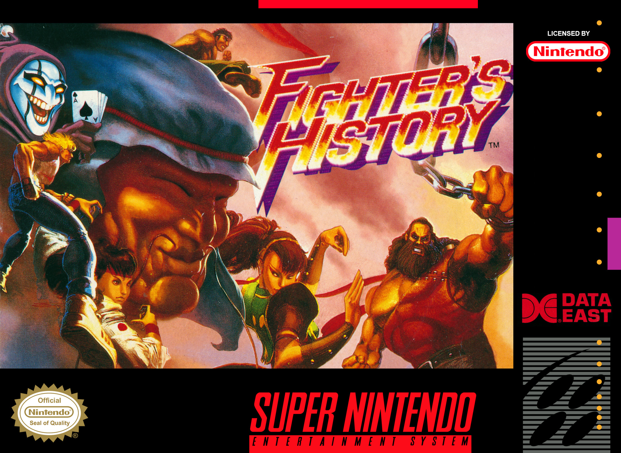 Fighter's History box art