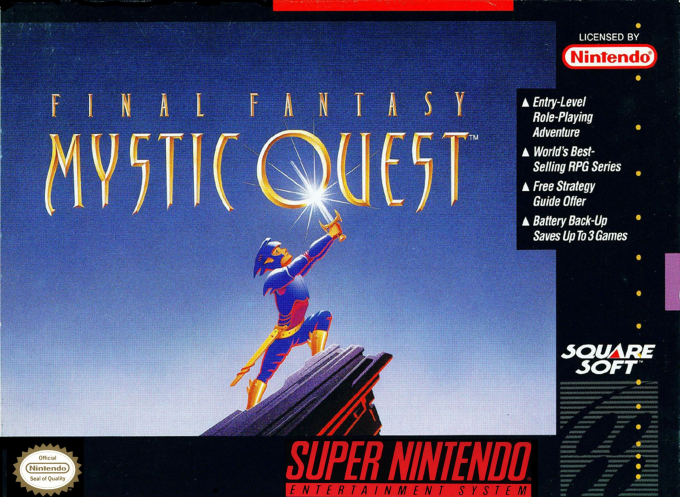 Mystic Quest Legend box art