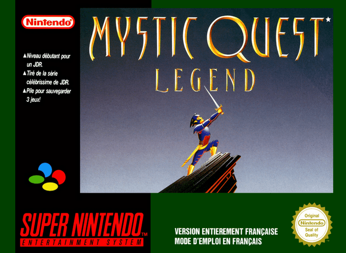 Mystic Quest Legend — box-2D (FR)