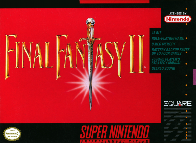 Final Fantasy 2 box art