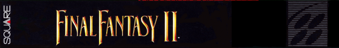 Final Fantasy 2 — box-2D-side (US)