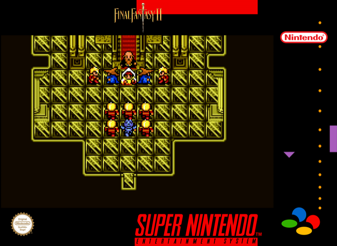 Final Fantasy 2 — box-2D (SS)