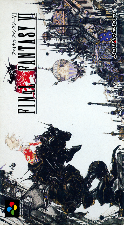 Final Fantasy 6 — box-2D (JP)