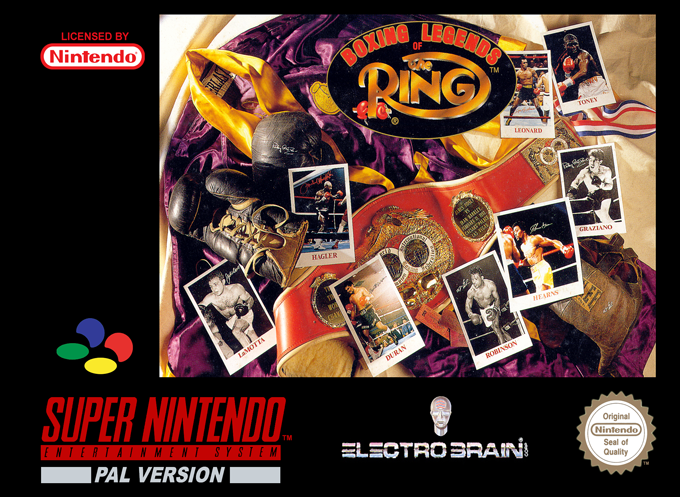 Boxing Legends Of The Ring — box-2D (EU)