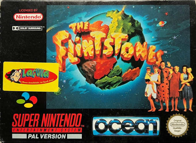 The Flintstones — box-2D (DE)