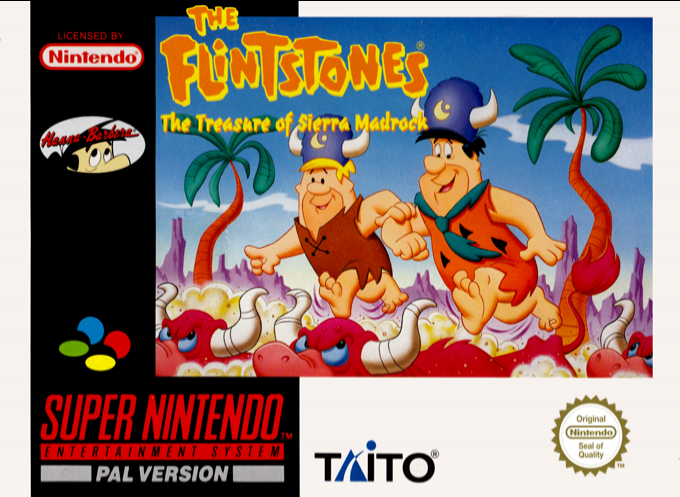 The Flintstones : The Treasure of Sierra Madrock — box-2D (EU)