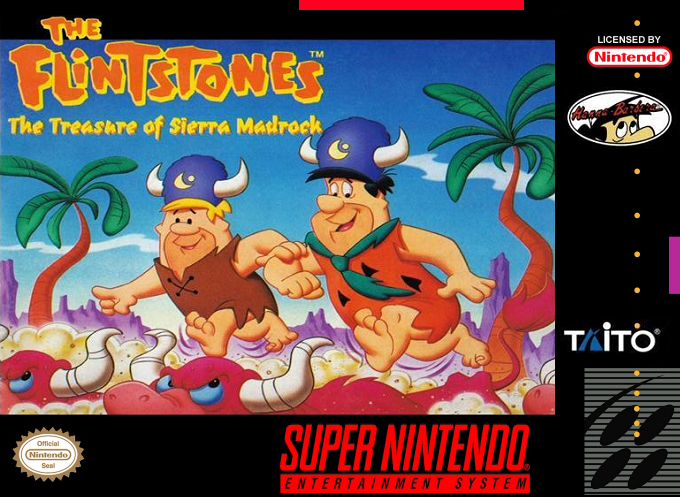 The Flintstones : The Treasure of Sierra Madrock box art