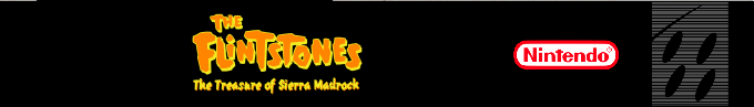 The Flintstones : The Treasure of Sierra Madrock — box-2D-side (DE)