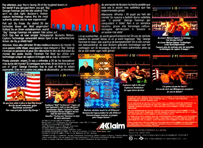 Foreman For Real — box-2D-back (EU)