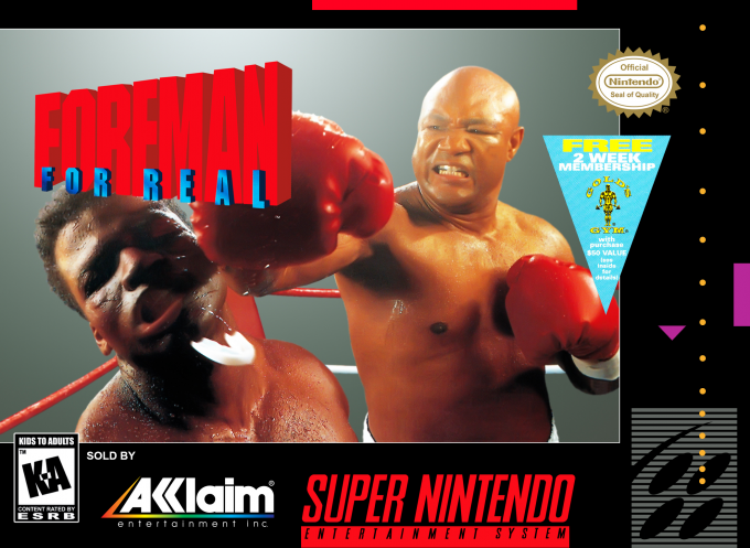 Foreman For Real box art