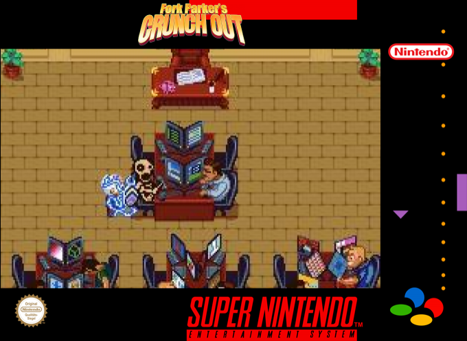 Fork Parker's Crunch Out — box-2D (SS)