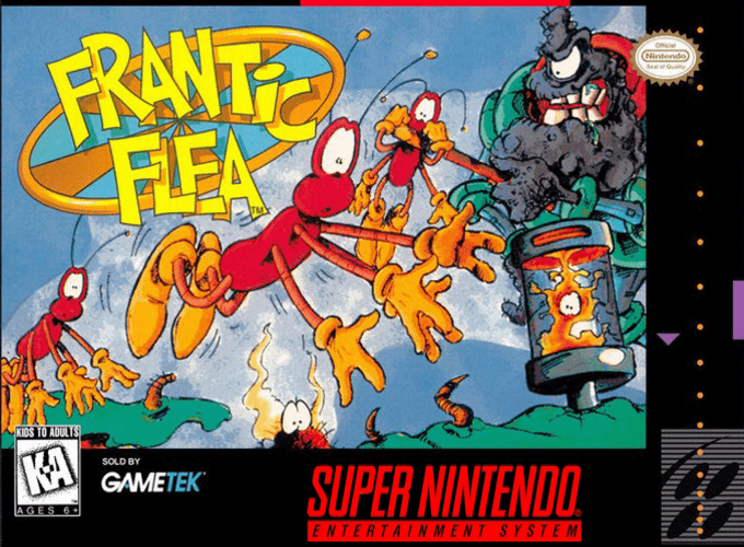 Frantic Flea box art
