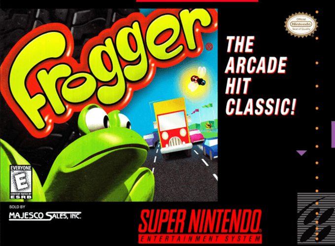 Frogger box art