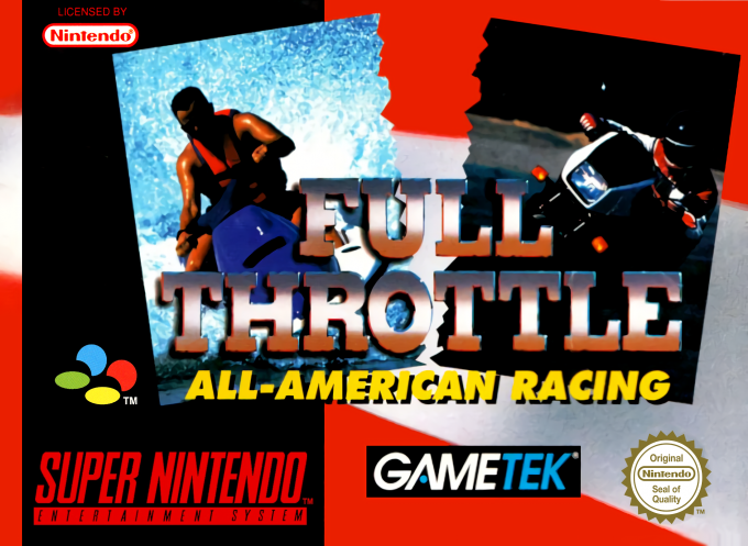 Full Throttle - All-american Racing — box-2D (EU)