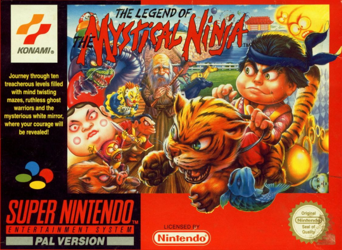 Legend Of The Mystical Ninja, The — box-2D (EU)
