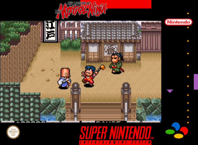 Legend Of The Mystical Ninja, The — box-2D (SS)
