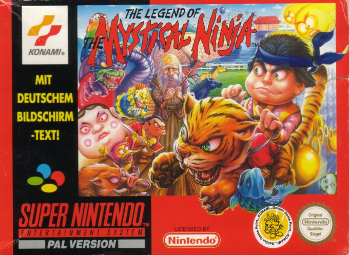 Legend Of The Mystical Ninja, The — box-2D (DE)