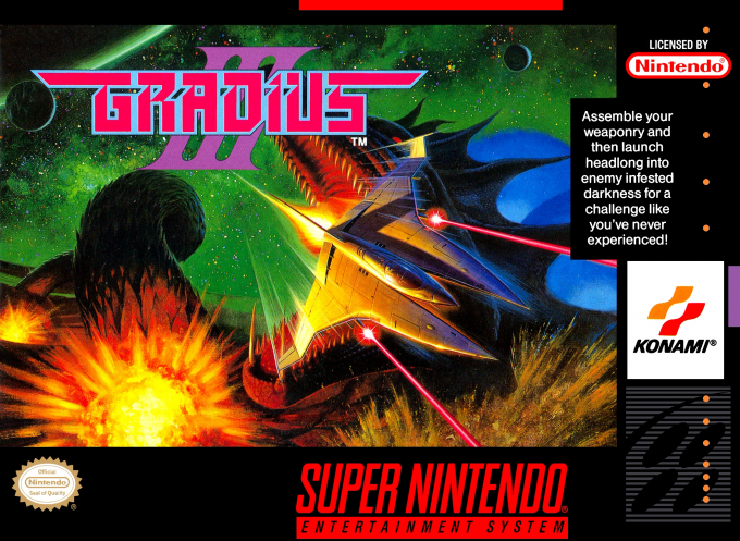 Gradius 3 box art