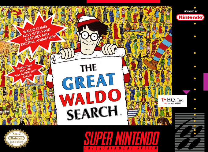 The Great Waldo Search box art