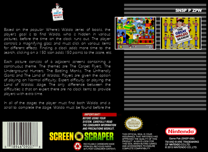 The Great Waldo Search — box-2D-back (SS)