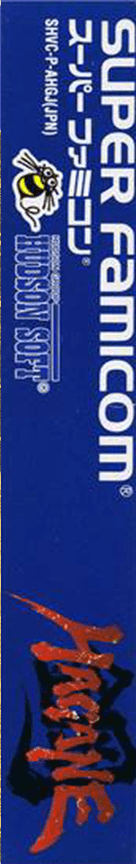 Hagane - The Final Conflict — box-2D-side (JP)