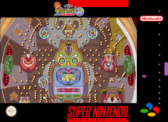 Heiwa Parlor! Mini 8 - Pachinko Jikki Simulation Game — box-2D (SS)