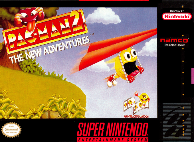 Pac-man 2 - The New Adventures box art