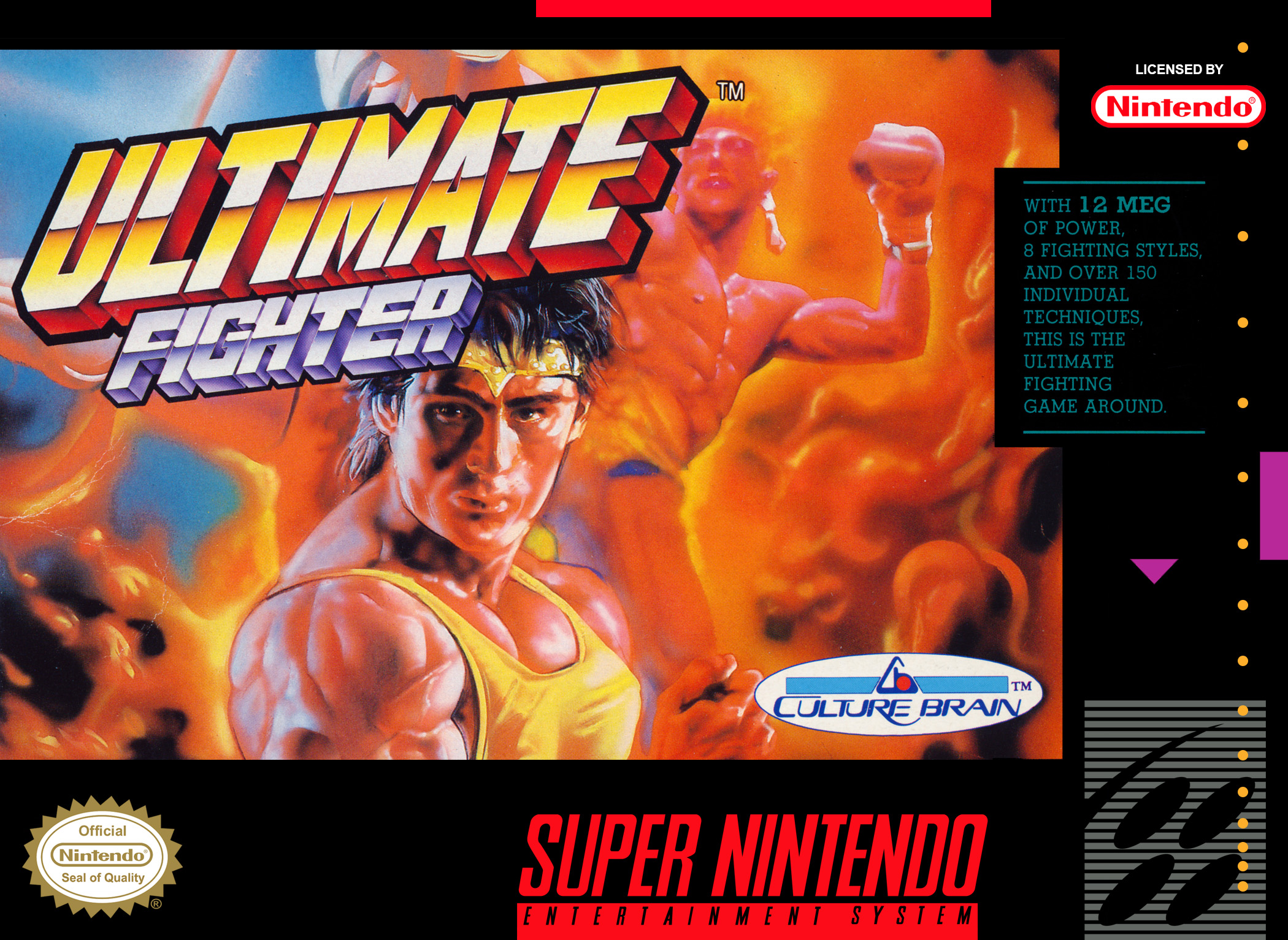 Ultimate Fighter box art