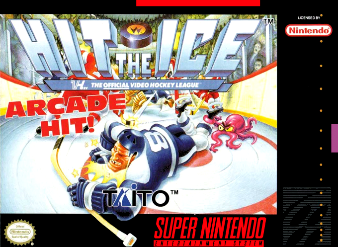 Hit The Ice - The Video Hockey League box art