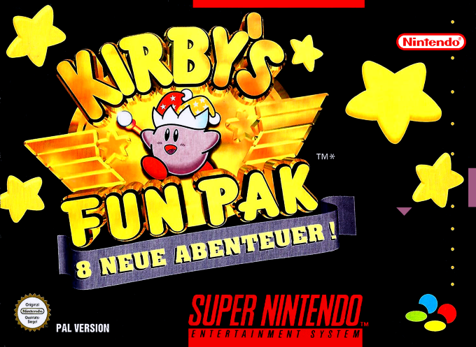 Kirby's Fun Pak — box-2D (DE)