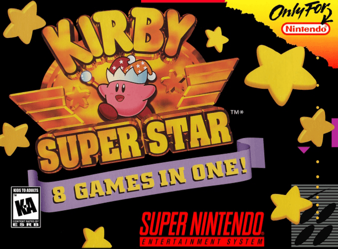 Kirby's Fun Pak box art