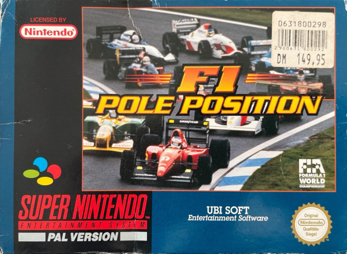 F1 Pole Position — box-2D (DE)