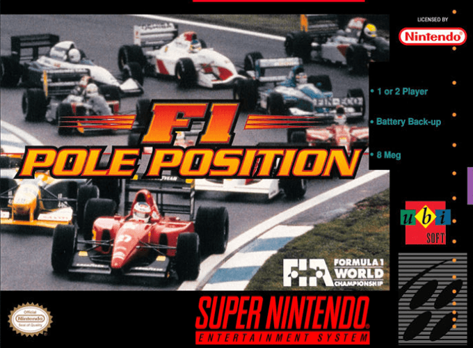 F1 Pole Position box art