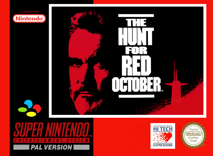 Hunt For Red October, The — box-2D (DE)