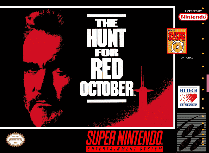 Hunt For Red October, The box art