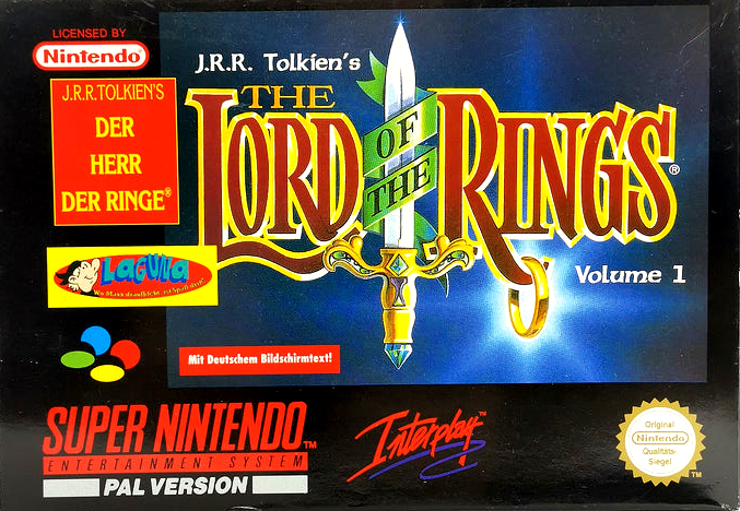 J.r.r. Tolkien's The Lord Of The Rings - Volume 1 — box-2D (DE)
