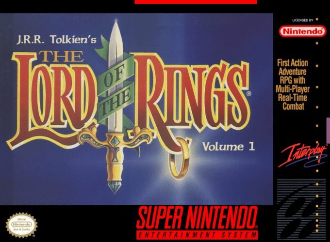 J.r.r. Tolkien's The Lord Of The Rings - Volume 1 box art