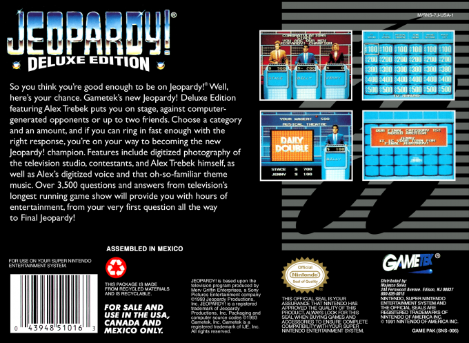 Jeopardy! Deluxe Edition — box-2D-back (US)