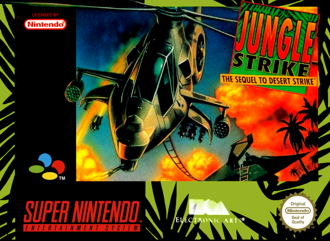 Jungle Strike — box-2D (EU)