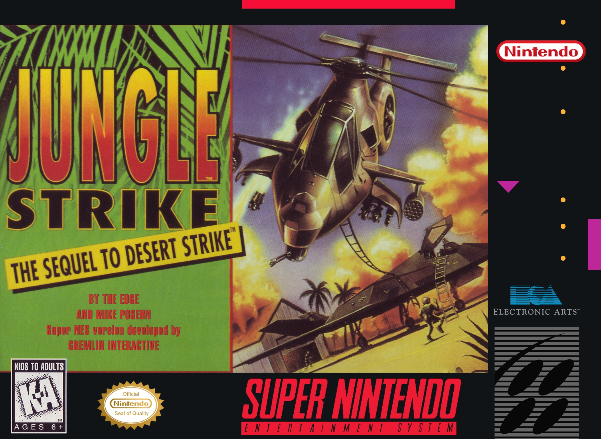 Jungle Strike box art