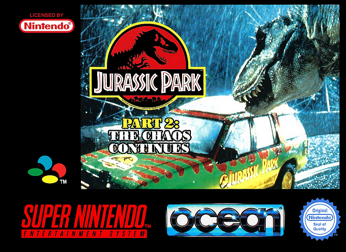 Jurassic Park Part 2 - The Chaos Continues — box-2D (EU)
