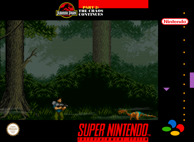 Jurassic Park Part 2 - The Chaos Continues — box-2D (SS)