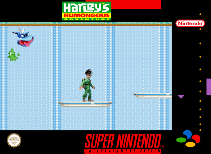 Harley's Humongous Adventure — box-2D (SS)