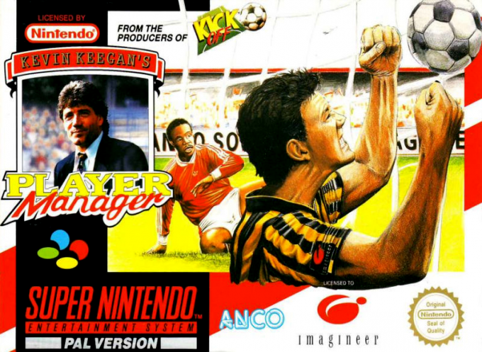 Kevin Keegan's Player Manager box art