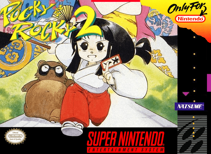 Pocky And Rocky 2 box art