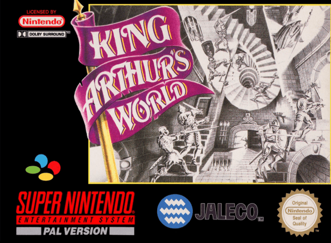 King Arthur's World — box-2D (EU)