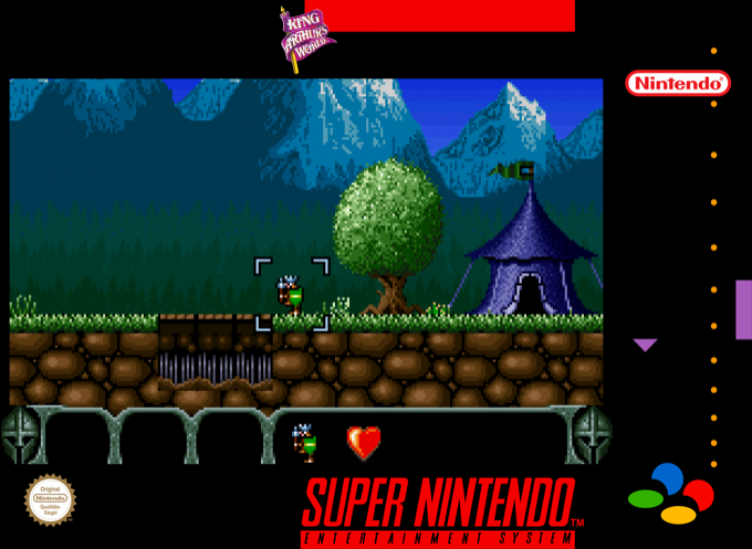 King Arthur's World — box-2D (SS)