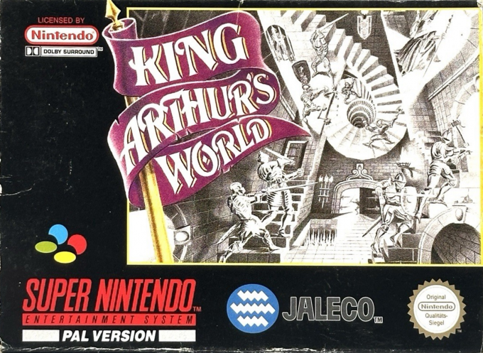 King Arthur's World — box-2D (DE)